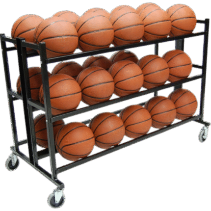 Basketball storage rack
